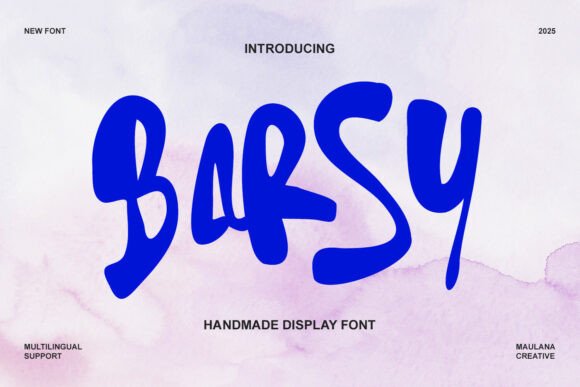Barsy: The Unique Handmade Font for Brand Growth