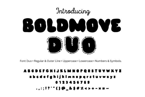 Boldmove: The Chunky Display Font for Viral Campaigns