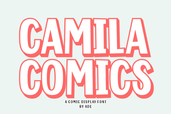 Camila Comics Typeface Review for Playful Branding