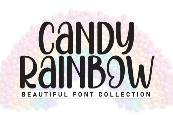 Candy Rainbow: A Cheerful Display Font for Makers