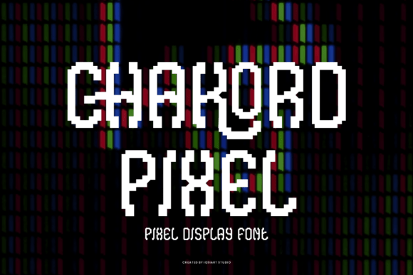 Chakord Pixel Font for Retro Web Design