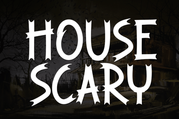 Designing Friendly Brands with House Scary Display Fonts