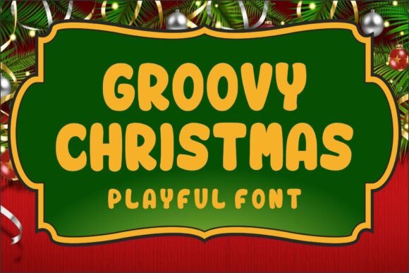 Groovychristmas Regular: The Ultimate Holiday Display Font