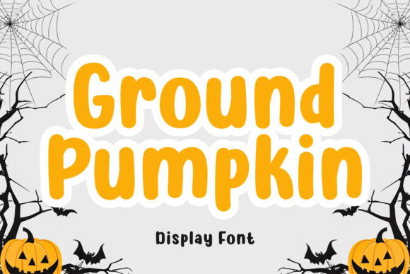 Ground Pumpkin: A Witchy Display Font for Editorial Design