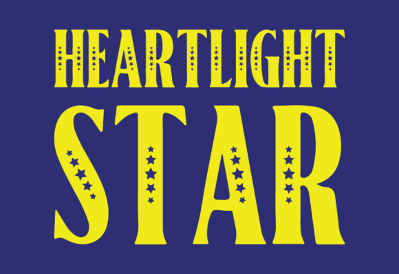 Heartlightstar Regular: A Whimsical Display Font for Makers