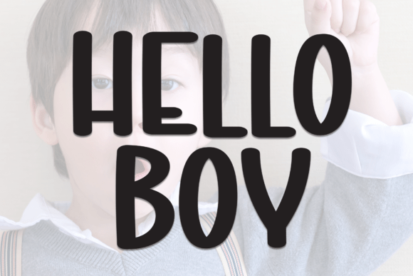 Hello Boy: The Perfect Handwritten Display Font for Campaigns