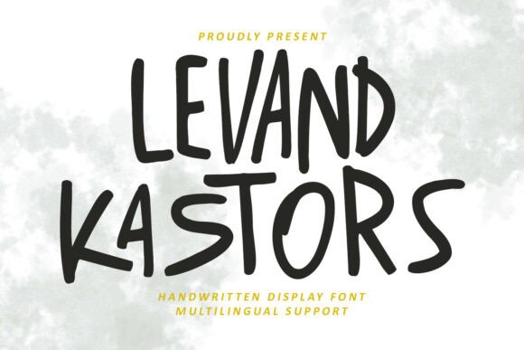 Levand Kastors: The Ultimate Display Font for Social Media