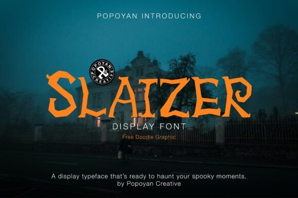Slaizer Typeface: Crafting Uncanny Brand Identities