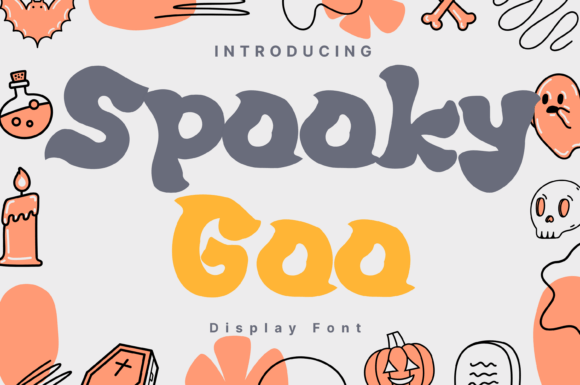 Spooky Goo: The Ultimate Display Font for Halloween Marketing