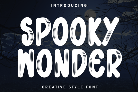Spooky Wonder: A Friendly Display Font for Modern Web Design