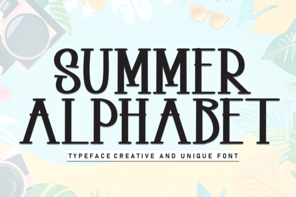 Summer Alphabet: The Handwritten Display Font for Campaigns