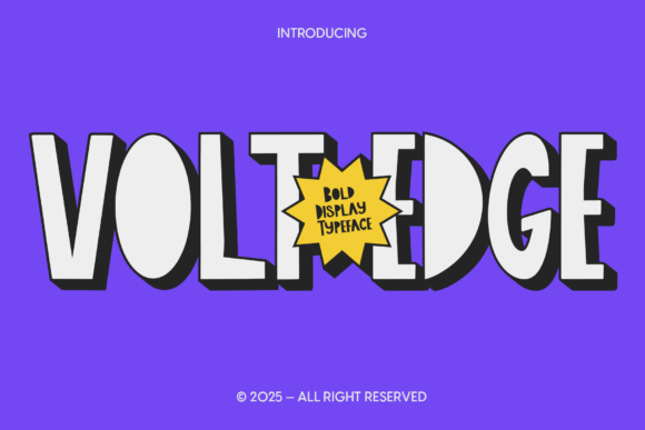 Using Cfvoltedge Regular for Bold Brand Identity